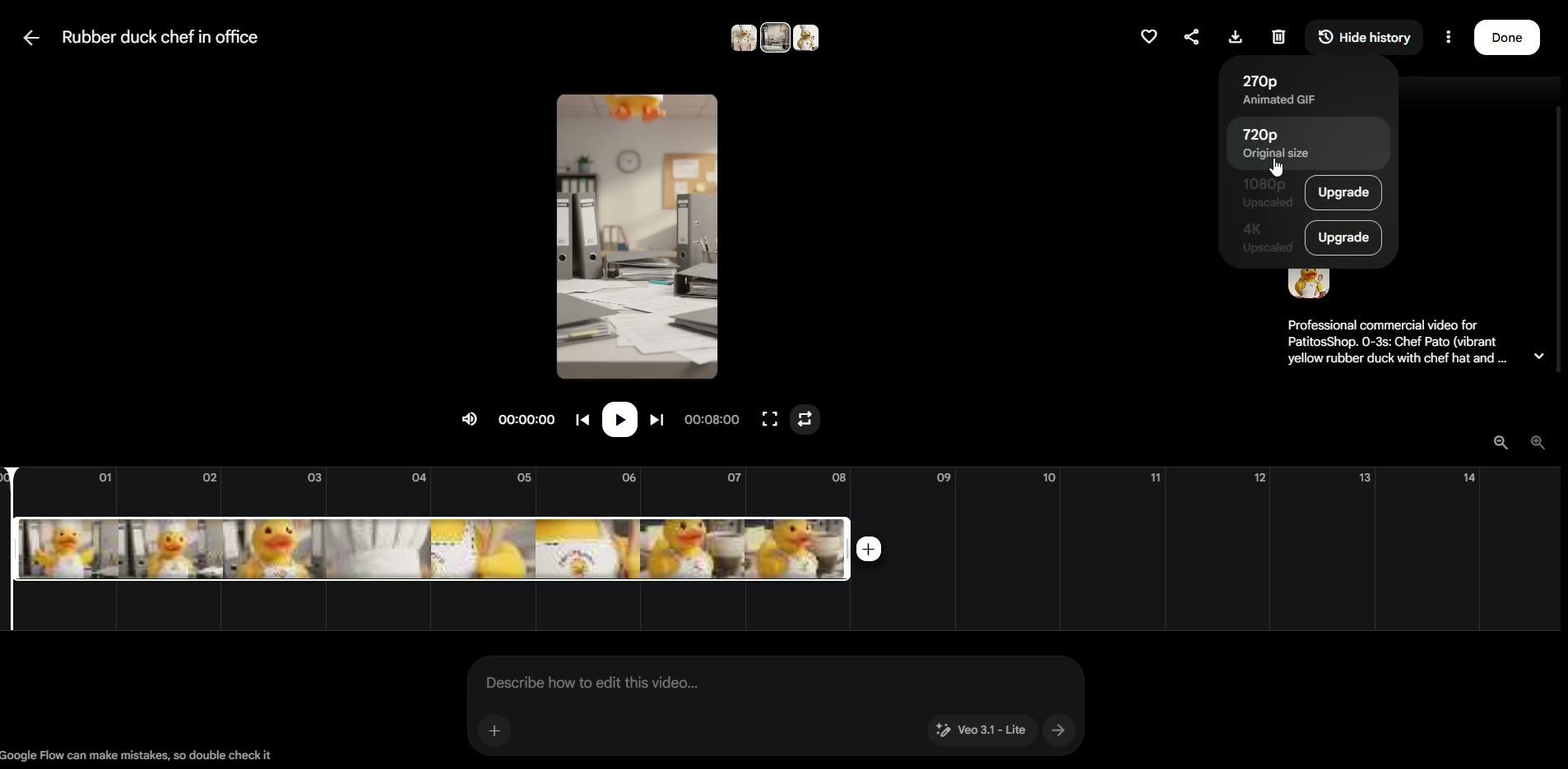 Captura de pantalla — paso 3: Descarga los videos que más te gusten