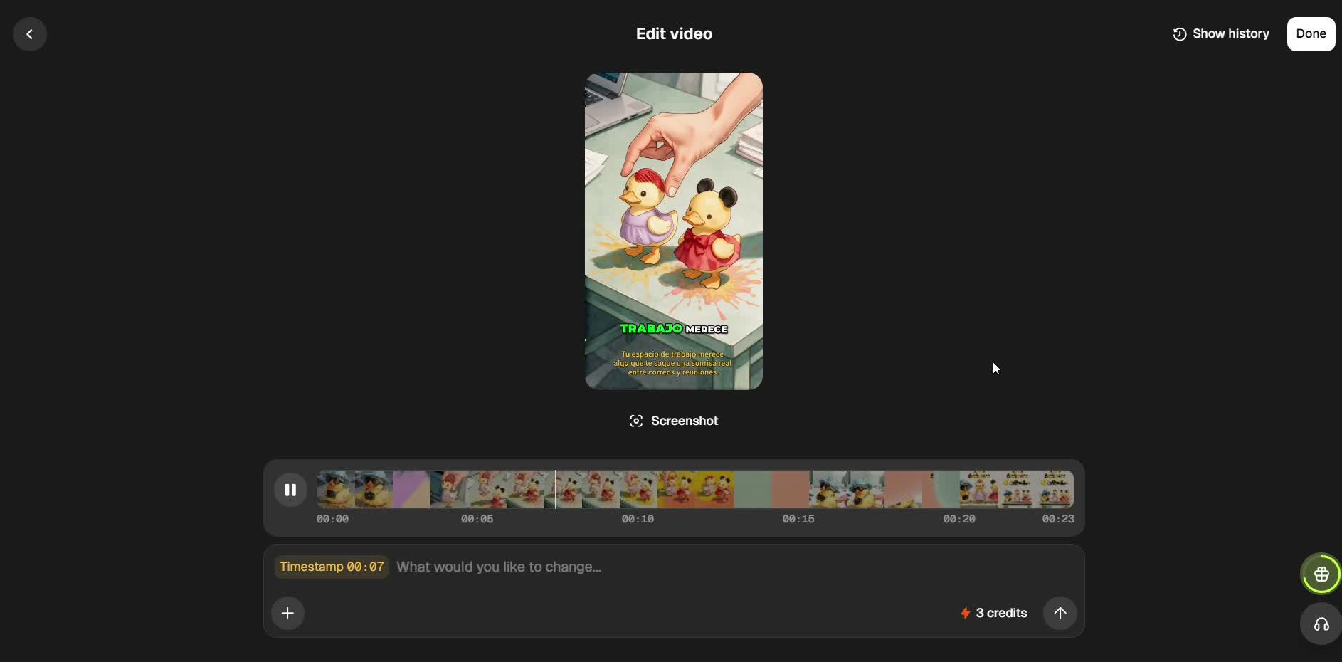 Captura de pantalla — paso 5: Genera, revisa y descarga